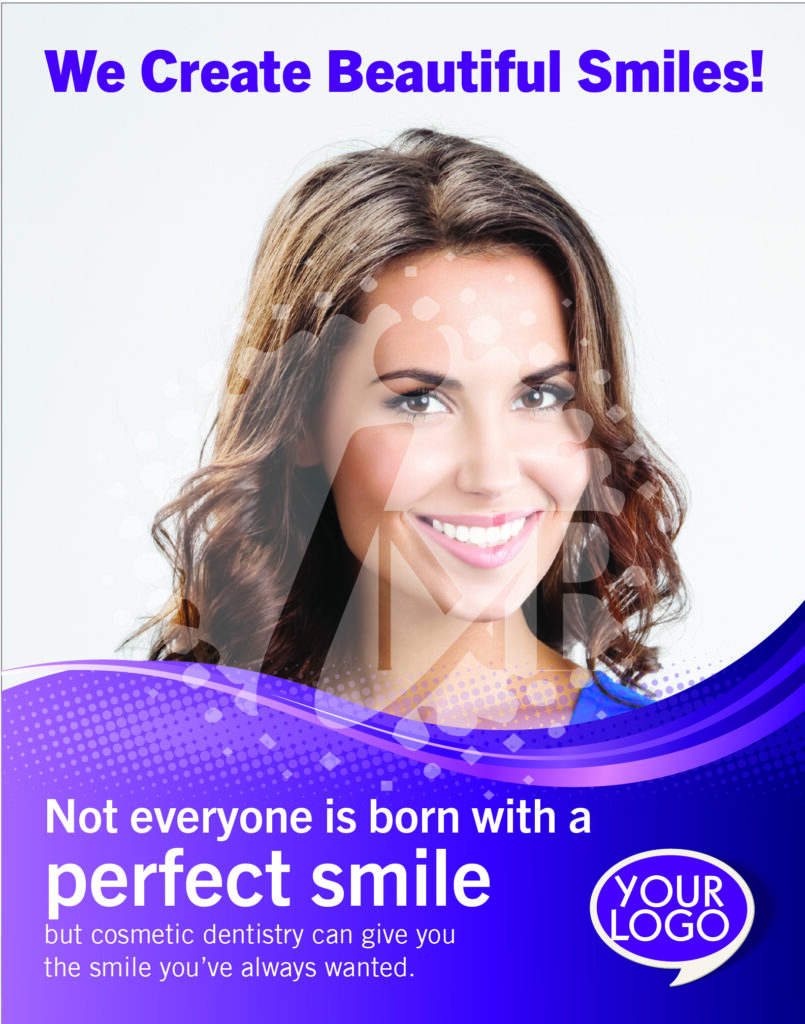 Dental cosmetic poster C3007