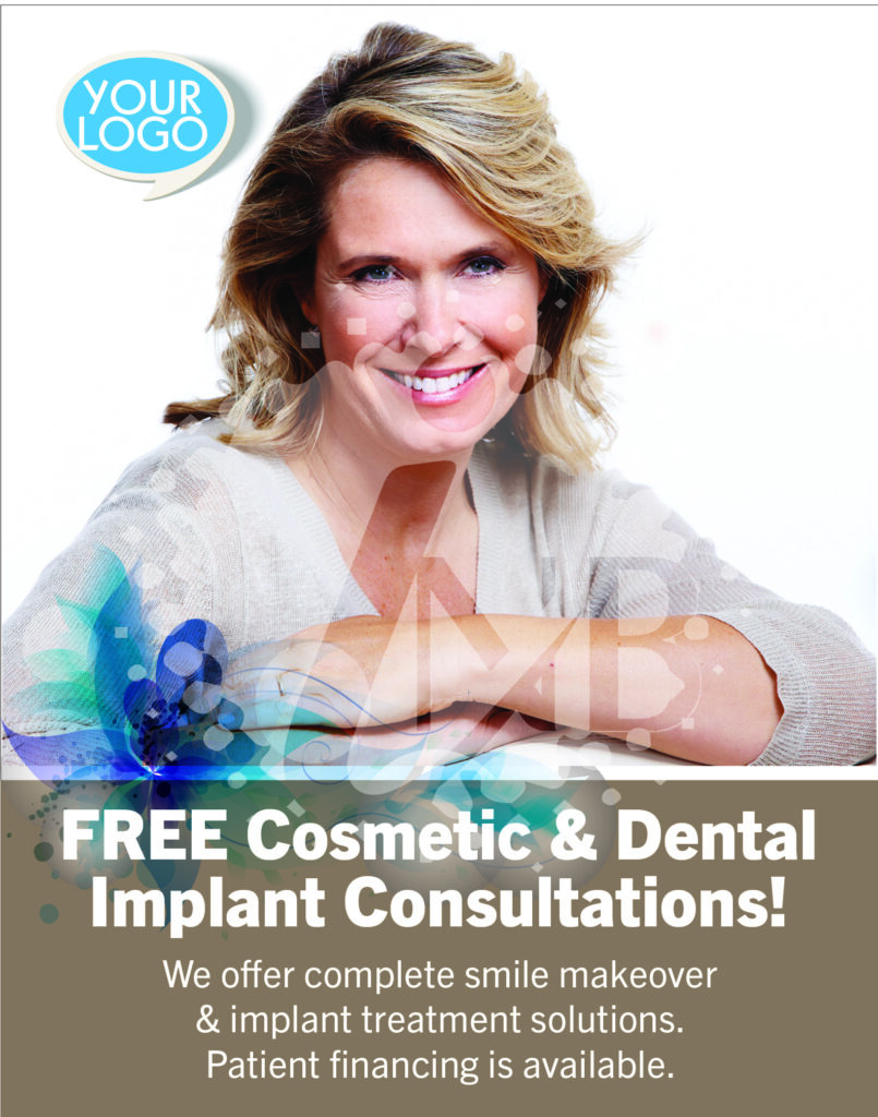 Dental cosmetic poster C3005