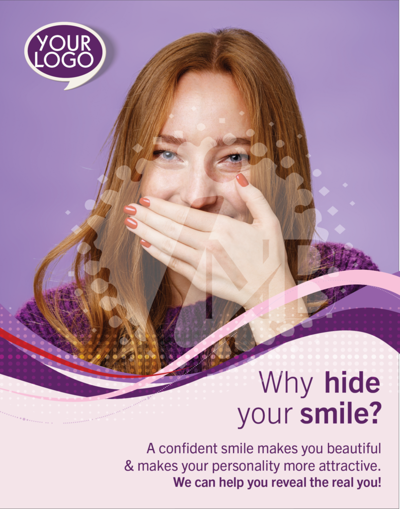 Dental cosmetic poster C3027