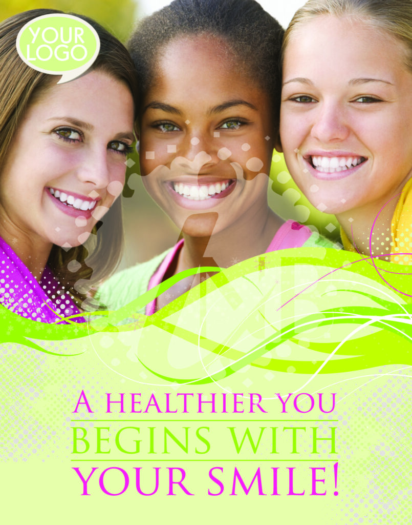 Dental cosmetic poster C3033