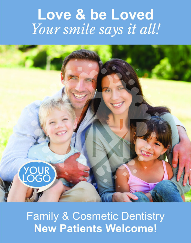 Family dental poster F1004