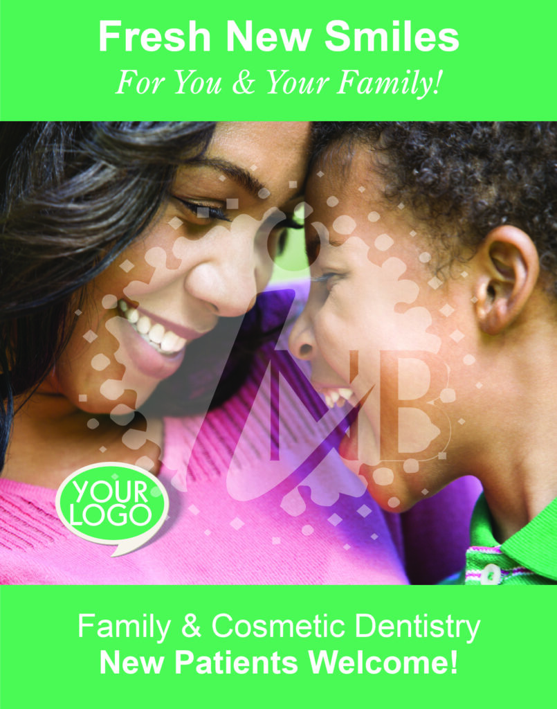 Family dental poster F1007