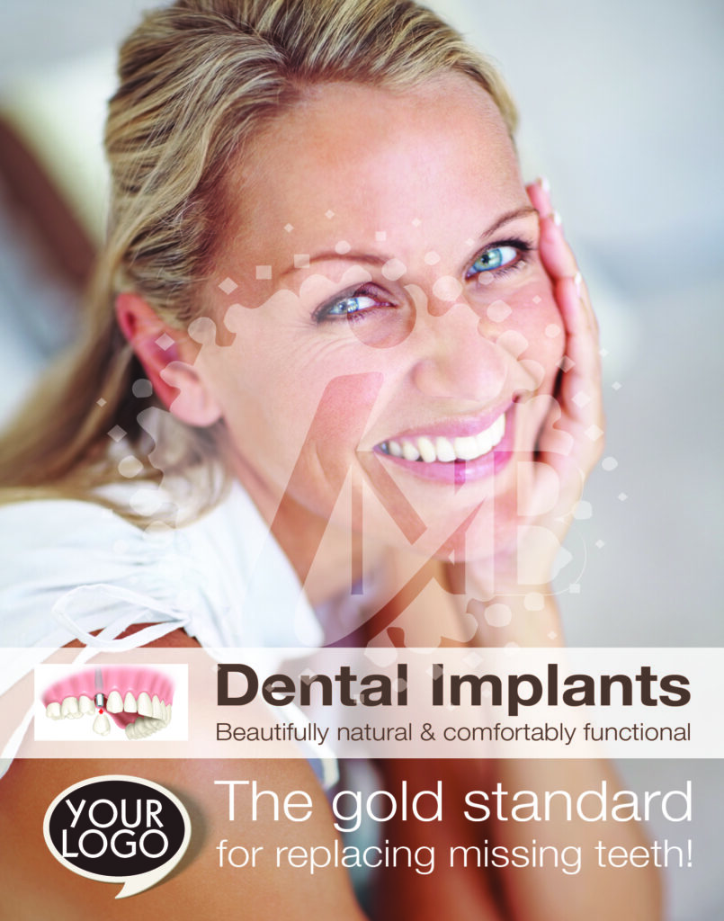 Dental implant poster I4002