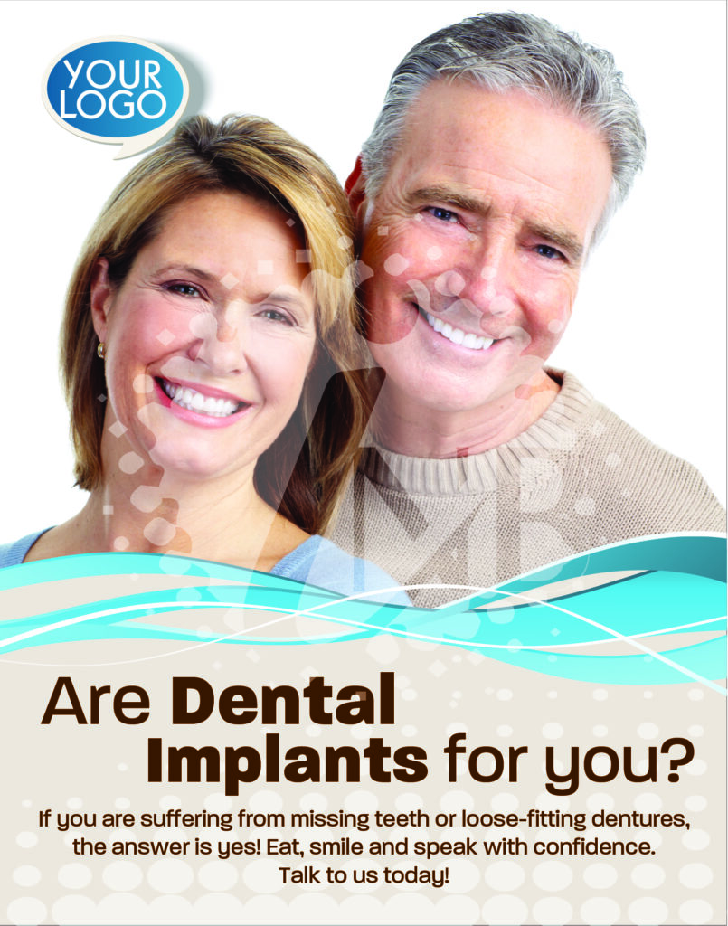 Dental implant poster I4009