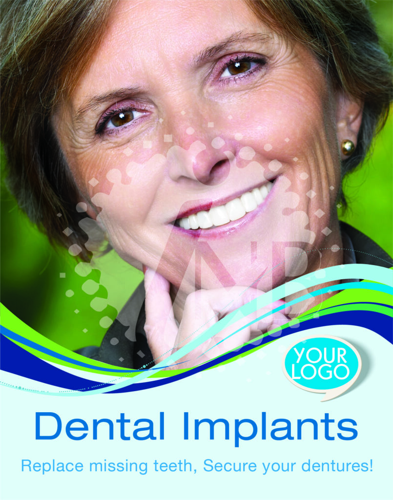 Dental implant poster I4010