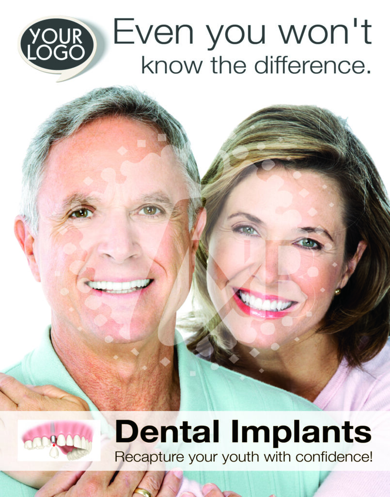 Dental implant poster I4011