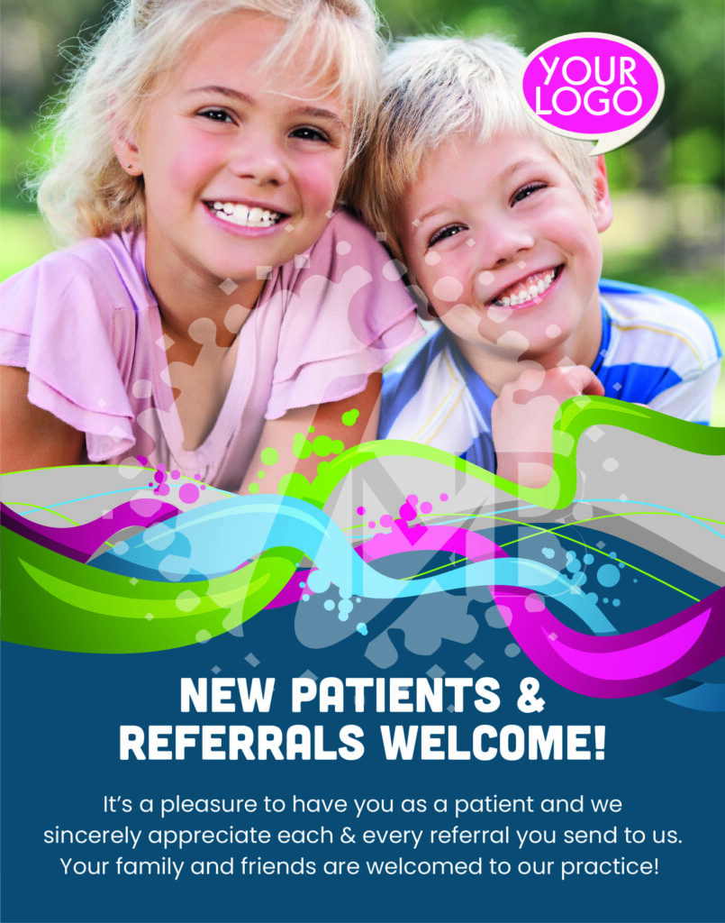 Dental new patients poster N2003