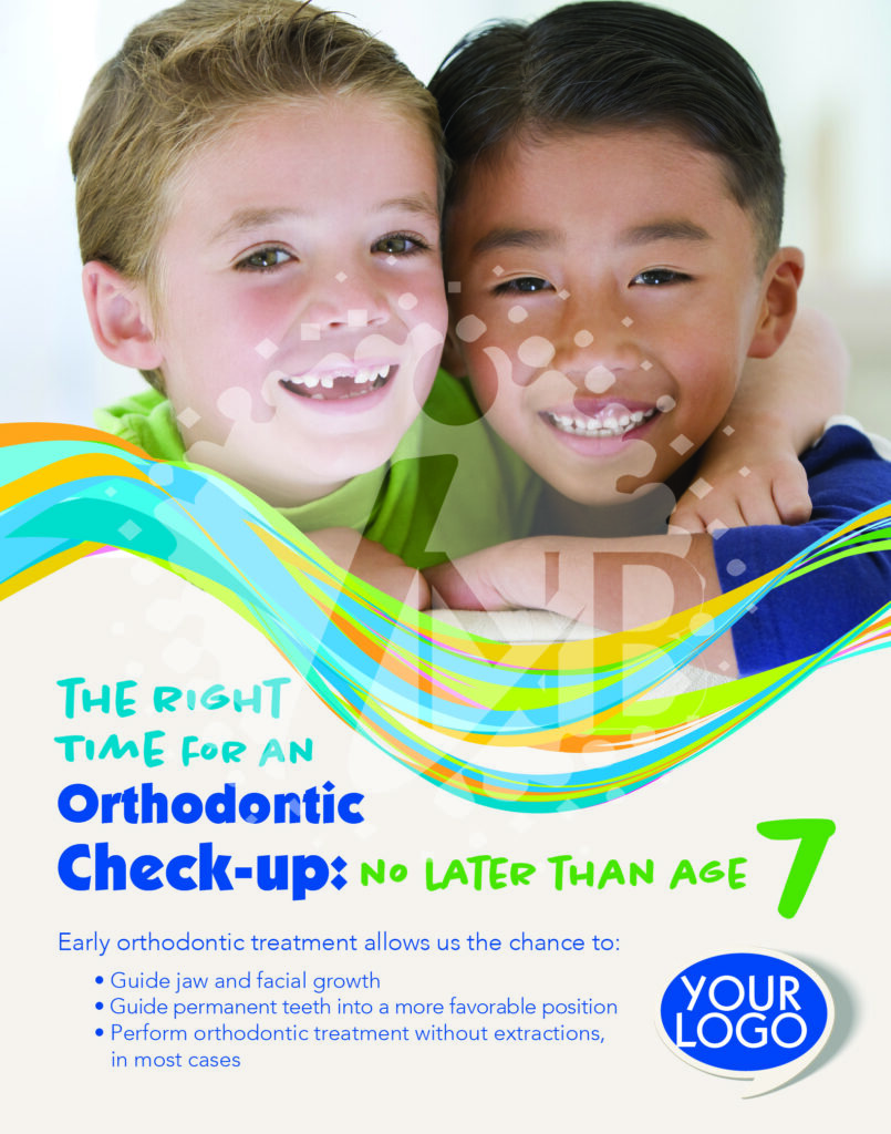 Dental orthodontics poster O5007